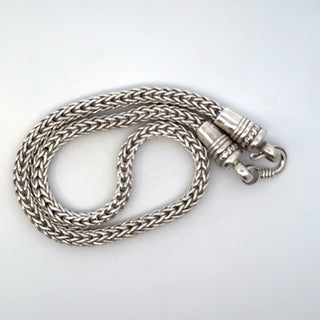 Sterling Silver Handmade Braided Necklace